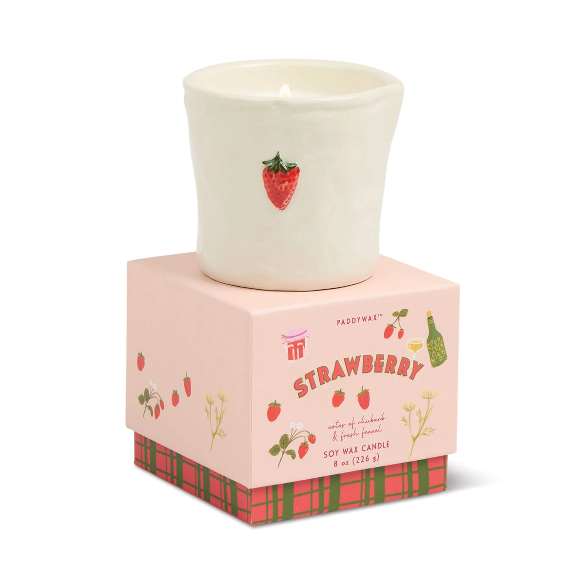Bistro 8 oz Bougie Strawberry