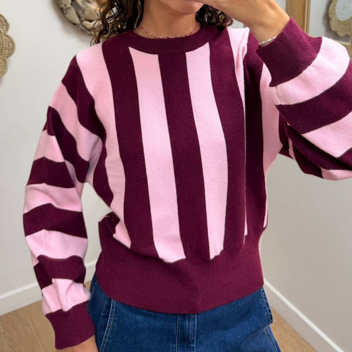 Pull  Bordeaux YP2068