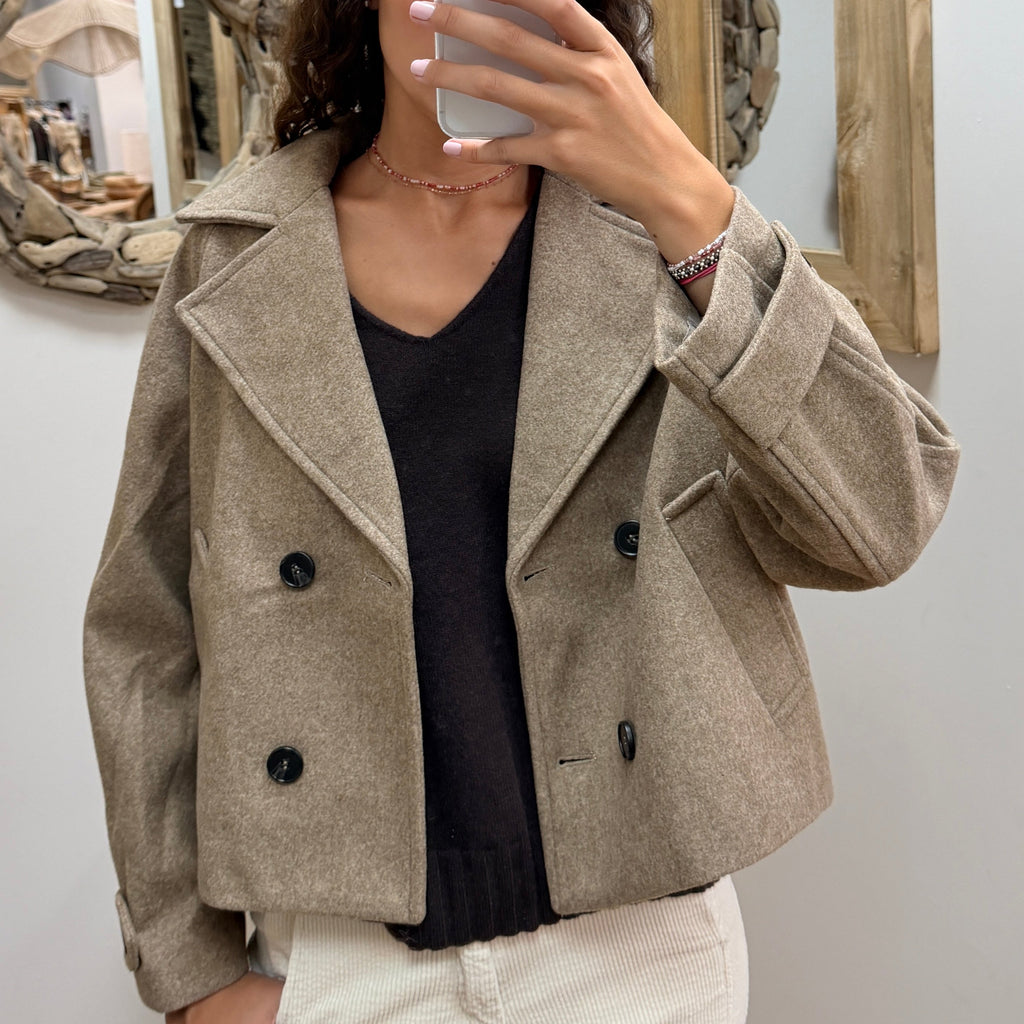 Veste Mocha Taupe