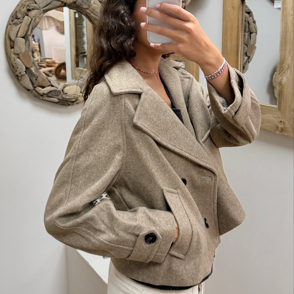 Veste Mocha Taupe