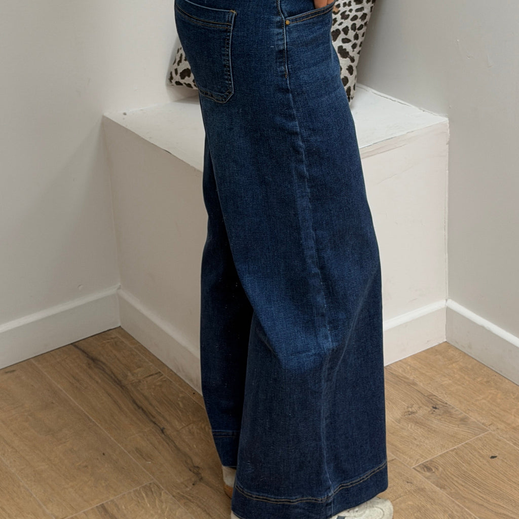 Jean Bleu Coupe Large H8134