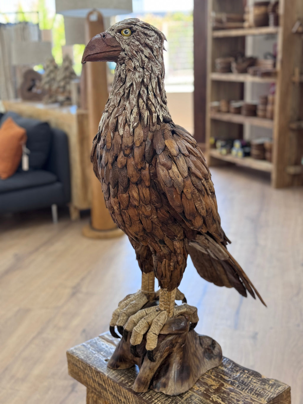 Aigle Sculpté de Bali