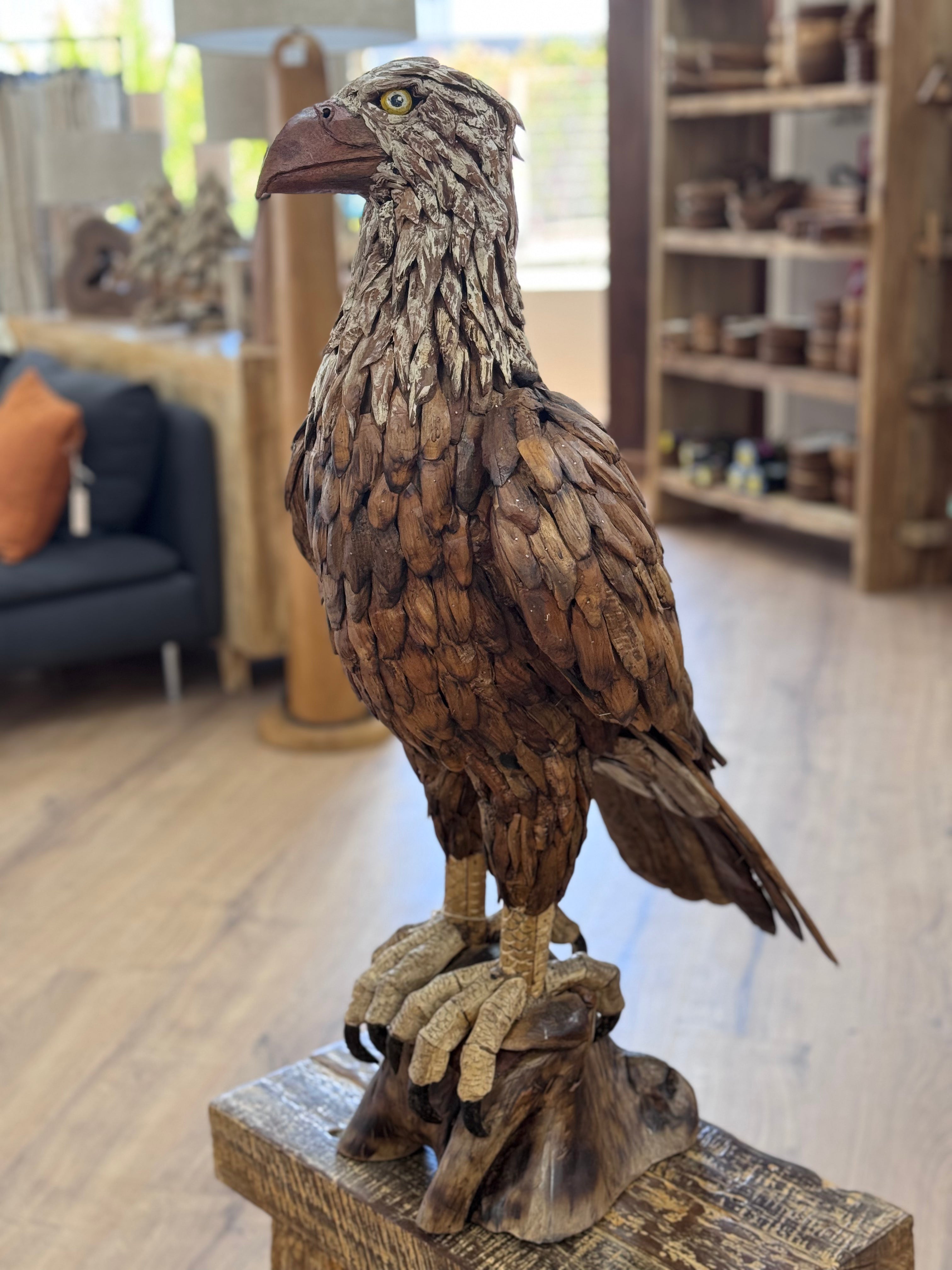 Aigle Sculpté de Bali