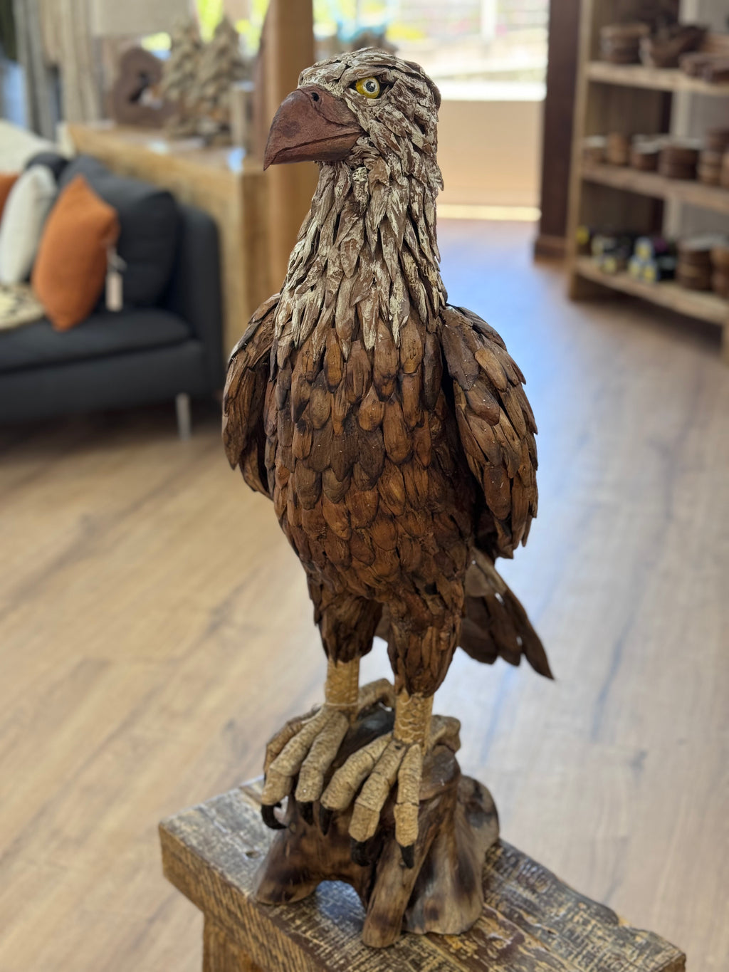 Aigle Sculpté de Bali