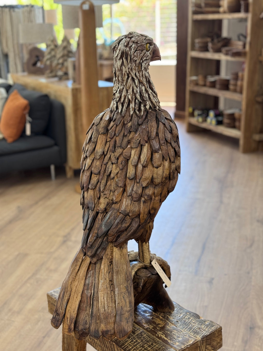 Aigle Sculpté de Bali