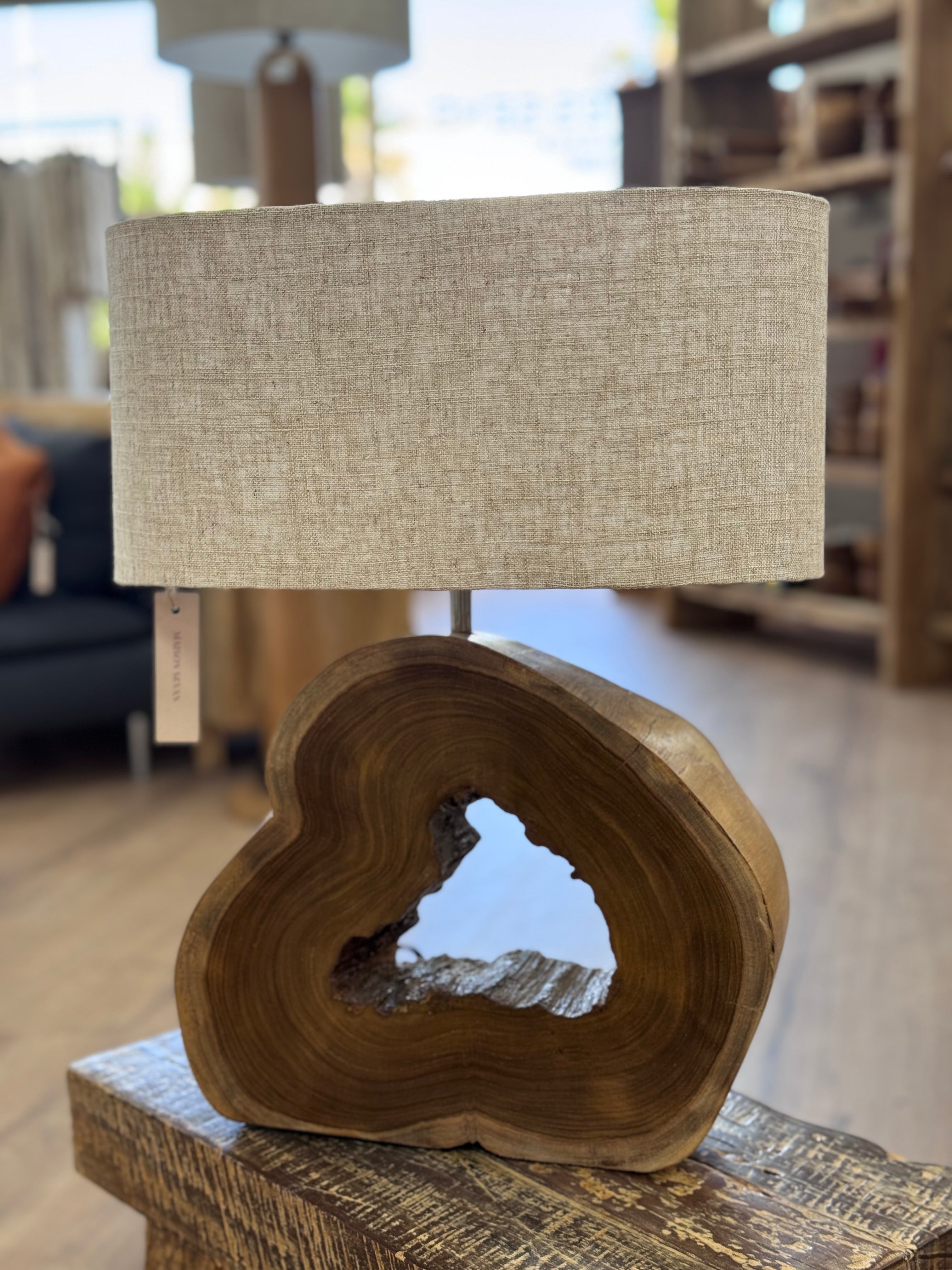 Lampe de table forme Donut