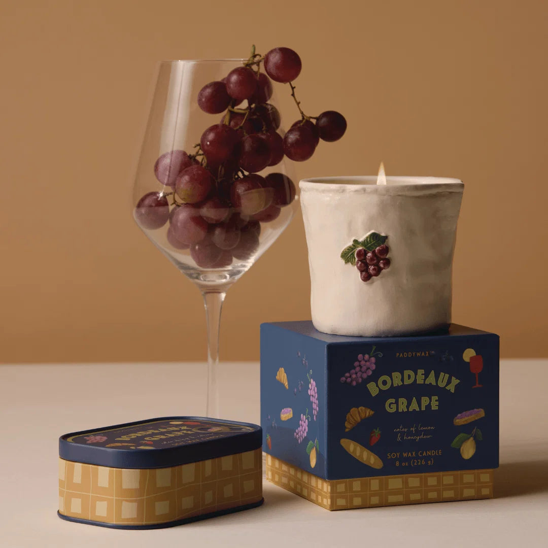 Bistro 8 oz Bougie Bordeaux Grape